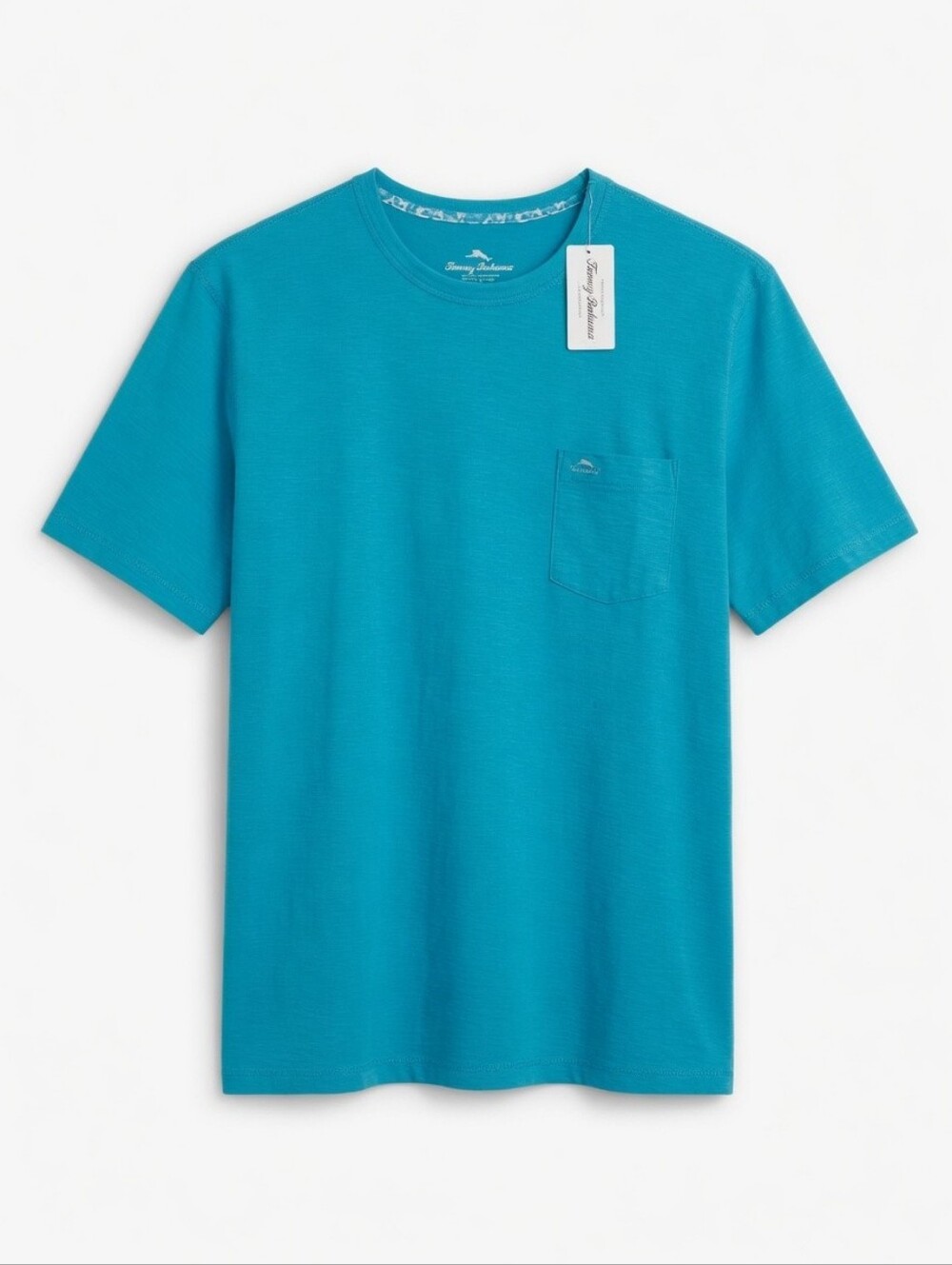 Men's Tommy Bahama Teal Crew Neck Short Sleeve Tee Size XL